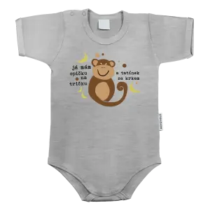 Detské body Mám opičku na tričku