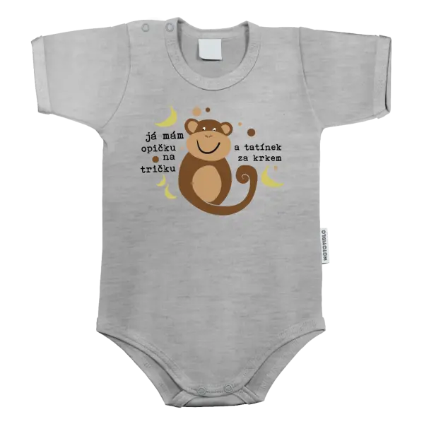 Detské body Mám opičku na tričku