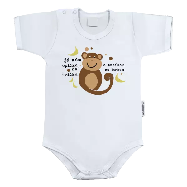 Detské body Mám opičku na tričku