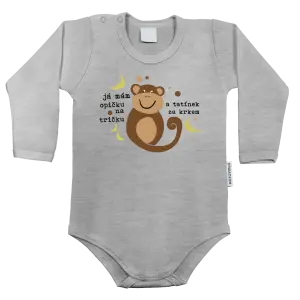 Detské body Mám opičku na tričku