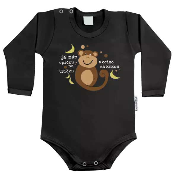 Detské body Mám opičku na tričku
