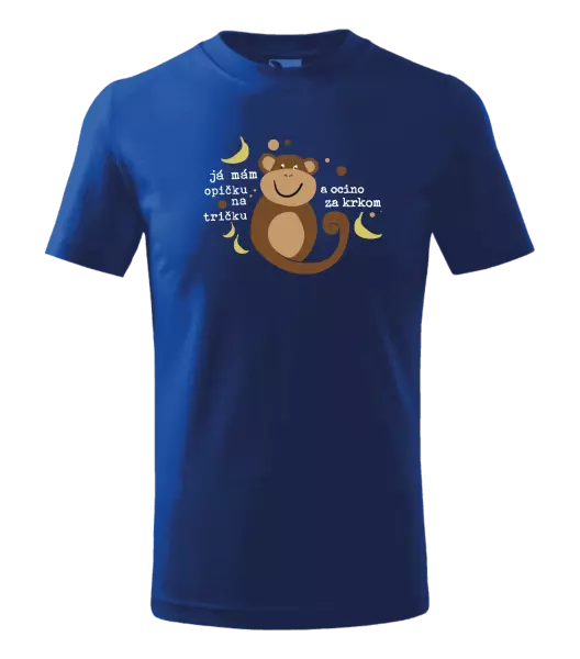 Detské tričko Mám opičku na tričku