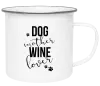 Plecháčik Dog mother, wine lover - kopie