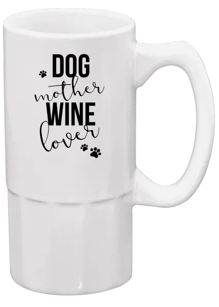 Polliter Dog mother, wine lover - kopie