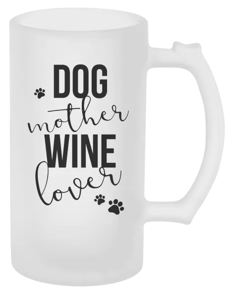 Polliter Dog mother, wine lover - kopie