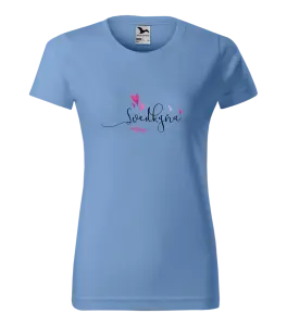 Dámske tričko Svědkyně - srdíčka a lístečky - kopie