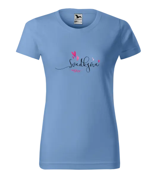 Dámske tričko Svědkyně - srdíčka a lístečky - kopie