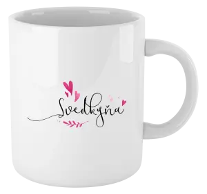 Hrnček Svědkyně - srdíčka a lístečky - kopie