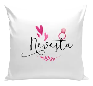 Vankúš Nevěsta - srdíčka a lístečky - kopie