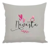 Vankúš Nevěsta - srdíčka a lístečky - kopie
