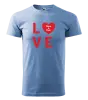 Pánske tričko Love se jmény - kopie