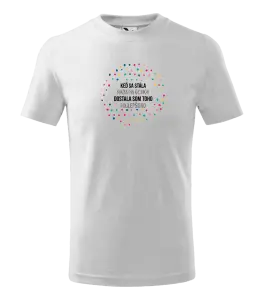 Detské tričko Keď sa stála rada na ocinov, dostala som toho najlepšieho