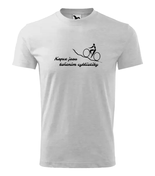 Dětské tričko Kopce jsou kořením cyklistiky