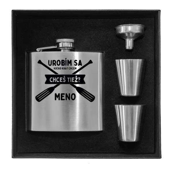 Ploskačka v krabičke Udělám se kolikrát chci, chceš taky? - kopie