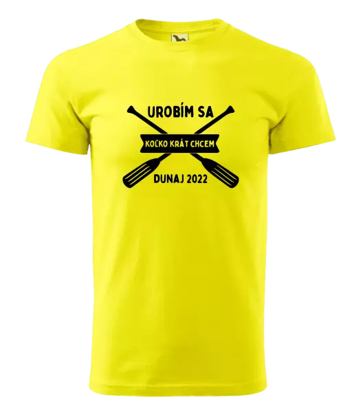 Pánske vodácke tričko Udělám se kolikrát chci - kopie