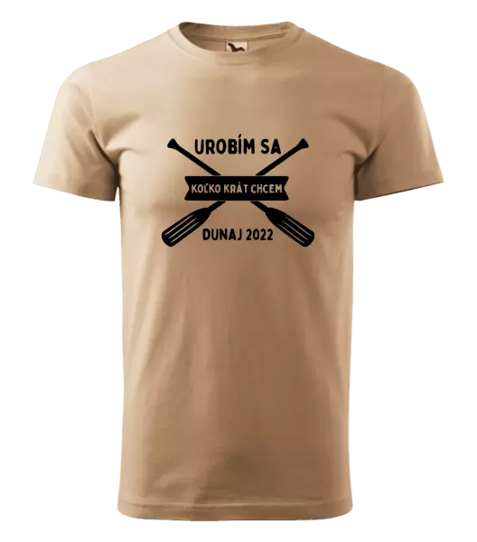 Pánske vodácke tričko Udělám se kolikrát chci - kopie