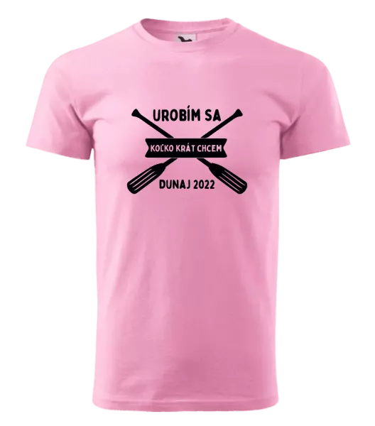 Pánske vodácke tričko Udělám se kolikrát chci - kopie