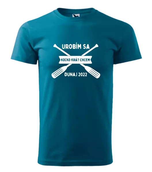 Pánske vodácke tričko Udělám se kolikrát chci - kopie