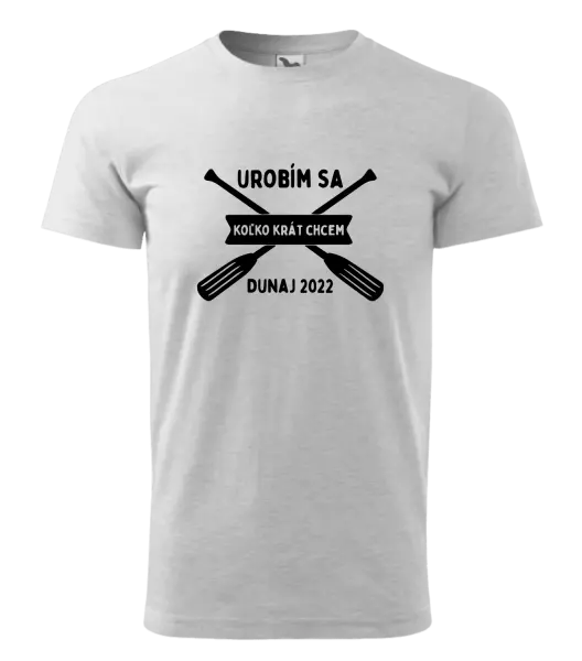Pánske vodácke tričko Udělám se kolikrát chci - kopie
