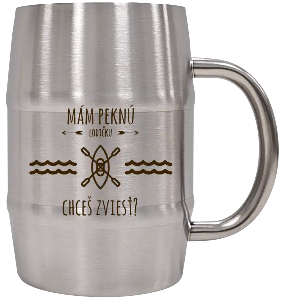 Nerezový chladicí půllitr 