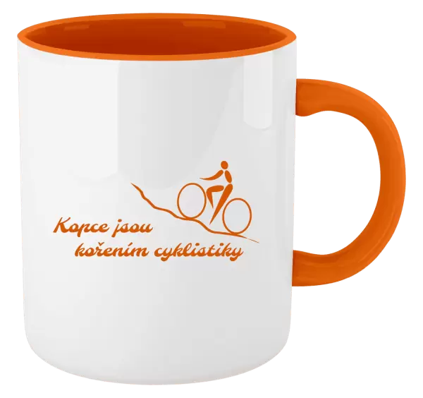 Hrnek Kopce jsou kořením cyklistiky