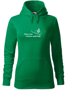 Dámská mikina Kopce jsou kořením cyklistiky
