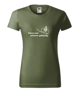 Dámské tričko Kopce jsou kořením cyklistiky