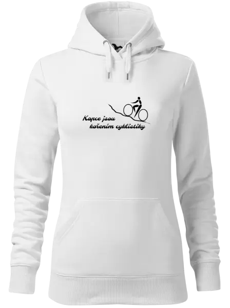 Dámská mikina Kopce jsou kořením cyklistiky