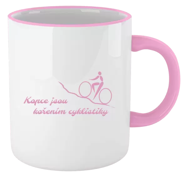 Hrnek Kopce jsou kořením cyklistiky