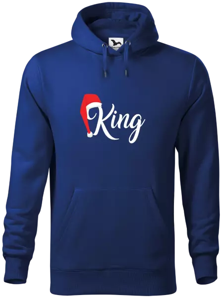 Pánska mikina Vánoční čepice - King - kopie