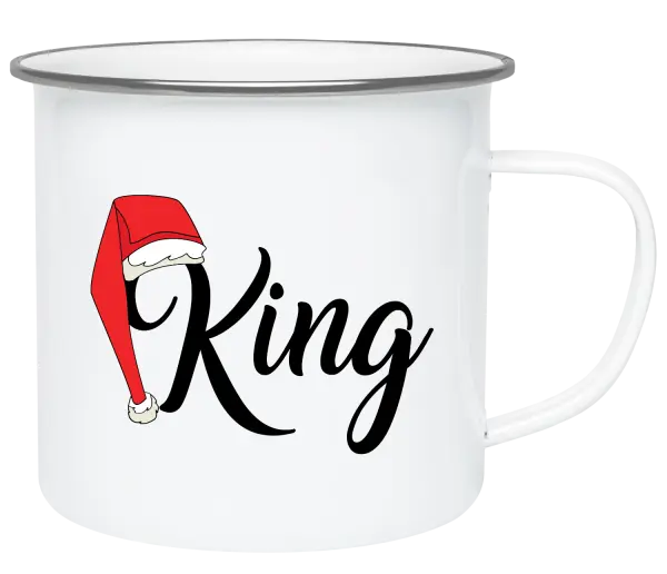 Vianočná plecháčik Vánoční čepice - King - kopie