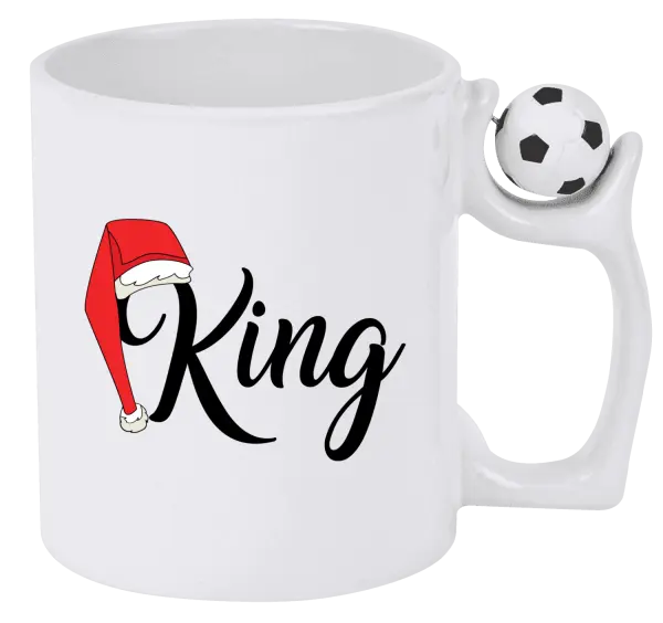 Vianočný hrnček Vánoční čepice - King - kopie