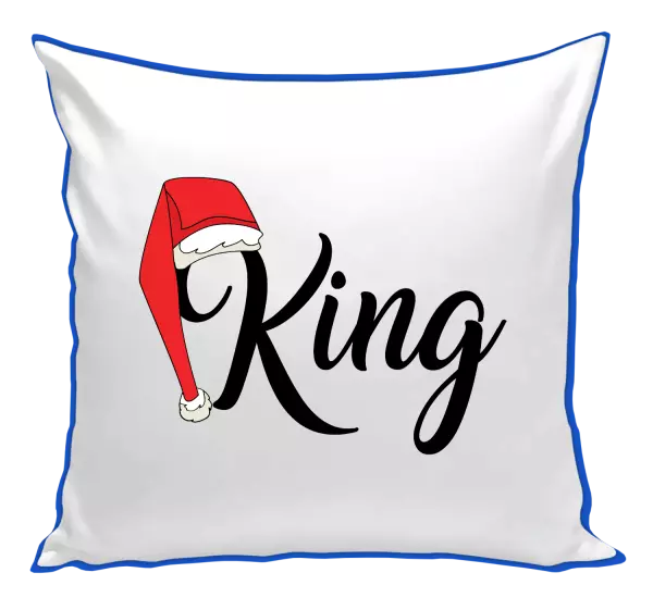 Vianočný vankúš Vánoční čepice - King - kopie