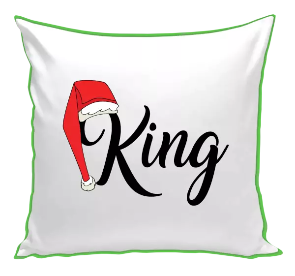 Vianočný vankúš Vánoční čepice - King - kopie