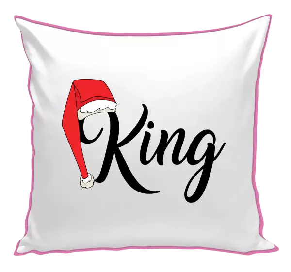 Vianočný vankúš Vánoční čepice - King - kopie