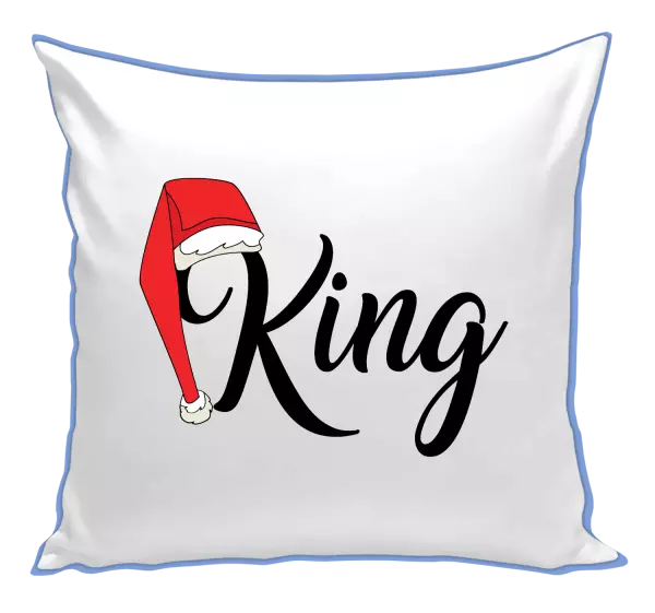 Vianočný vankúš Vánoční čepice - King - kopie