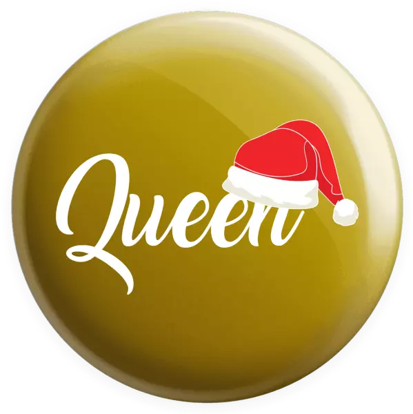 Placka Vánoční čepice - Queen - kopie