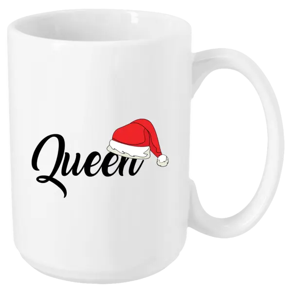 Vianočný hrnček Vánoční čepice - Queen - kopie