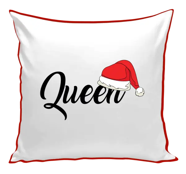 Vianočný vankúš Vánoční čepice - Queen - kopie
