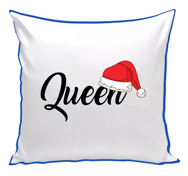 Vianočný vankúš Vánoční čepice - Queen - kopie