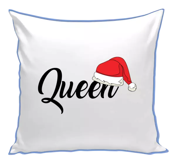Vianočný vankúš Vánoční čepice - Queen - kopie