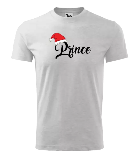 Detské vianočné tričko Vánoční čepice - Prince - kopie
