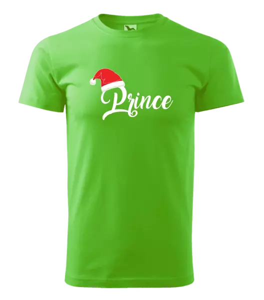 Pánske vianočné tričko Vánoční čepice - Prince - kopie