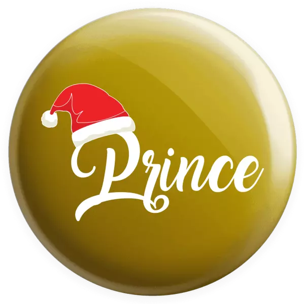 Placka Vánoční čepice - Prince - kopie