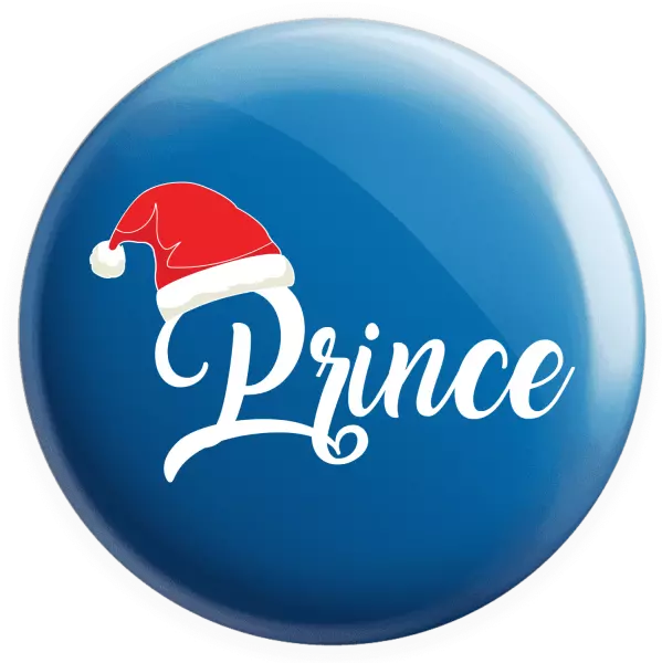 Placka Vánoční čepice - Prince - kopie