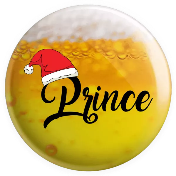 Placka Vánoční čepice - Prince - kopie