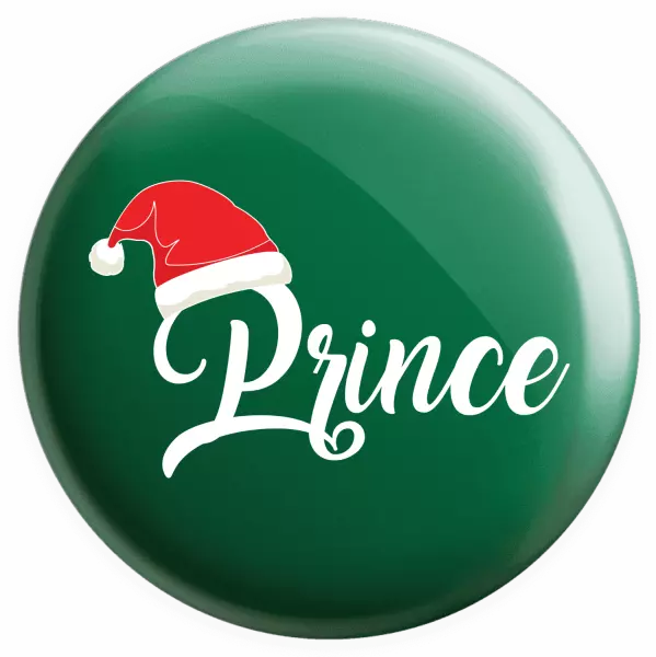 Placka Vánoční čepice - Prince - kopie