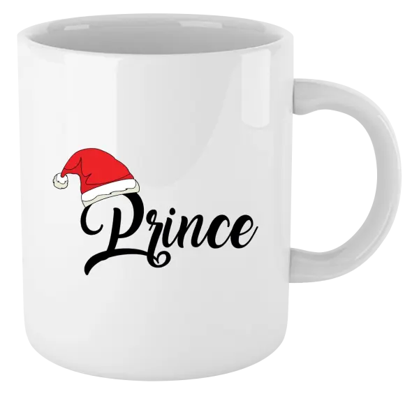 Vianočný hrnček Vánoční čepice - Prince - kopie