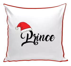 Vianočný vankúš Vánoční čepice - Prince - kopie