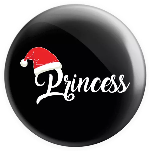 Placka Vánoční čepice - Princess - kopie